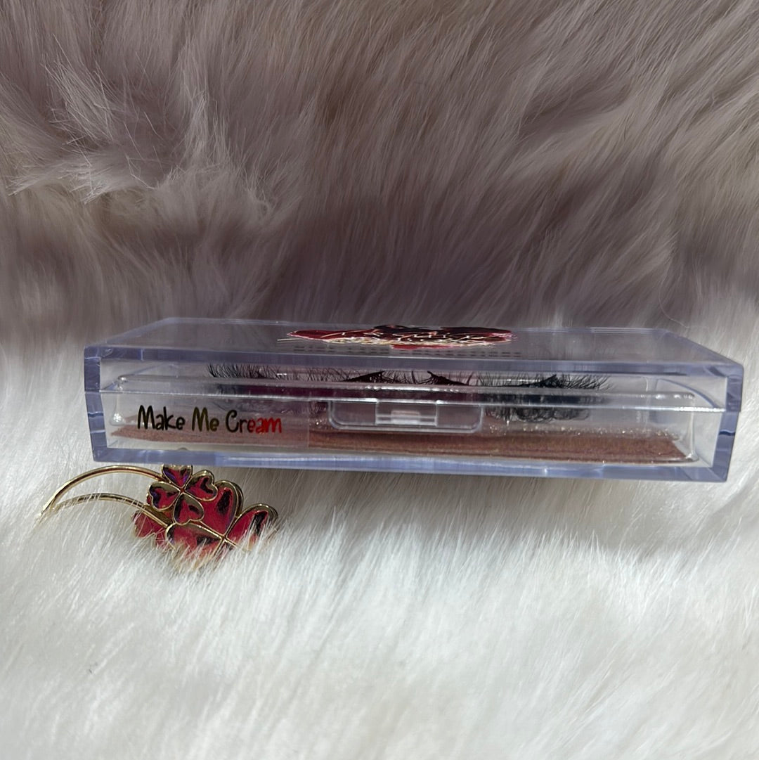 NEW “Make Me Cream” ( 20mm Silk Lashes)